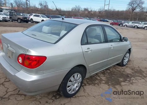 2003 Toyota Corolla Le from USA, damaged, VIN JTDBR32E730011316
